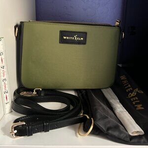 White Elm ARA Convertible Crossbody Clutch